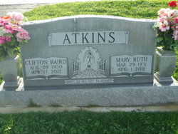 Mary Ruth <I>Hutson</I> Atkins 