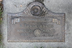 Milton Frank Adams 