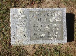 June Agnes <I>Arnold</I> Burns 