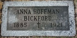 Anna <I>Hoffman</I> Bickford 