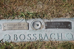 Ruth I. <I>Muirhead</I> Bossbach 