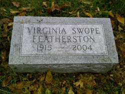Virginia Lee <I>Swope</I> Featherston 