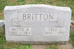 Mattie Belle <I>Ball</I> Britton 