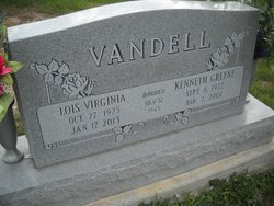 Lois Virginia <I>Williams</I> Vandell 