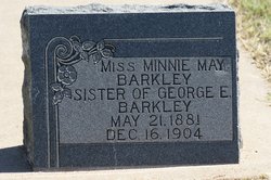 Minnie May Barkley 