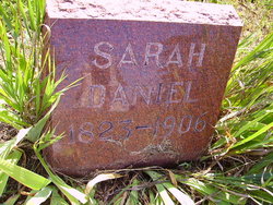 Sarah Ann <I>Dunlap</I> Daniel 