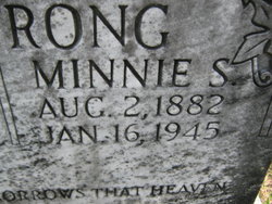 Minnie A <I>Smith</I> Armstrong 