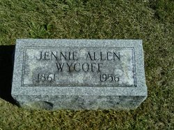 Jennie Ellen <I>Allen</I> Wycoff 