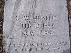 George W. “GW” Moseley 