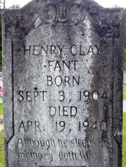 Henry Clayton Fant 