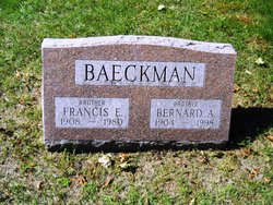 Francis E Baeckman 