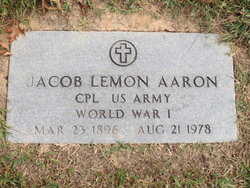 Jacob Lemon “Jake” Aaron 