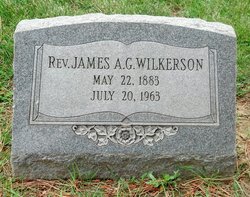 Rev James Arthur Garfield Wilkerson 