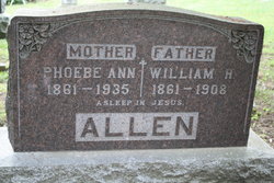 Phoebe Ann <I>Estes</I> Allen 