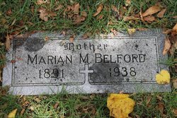 Marian M <I>Lanspa</I> Belford 