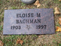 Eloise M Bachman 