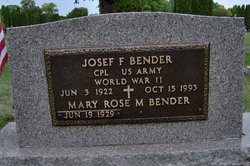 Josef F Bender Jr.