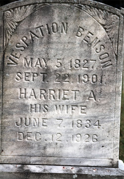 Harriet A. <I>Howard</I> Benson 