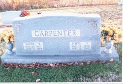 Estel T Carpenter 