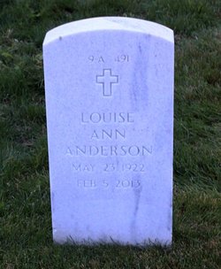 Louise Ann <I>Nelson</I> Anderson 