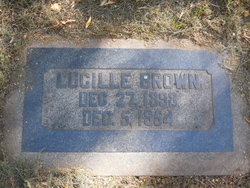 Lucille <I>Phillips</I> Brown 