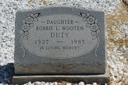 Bobbie L <I>Wooten</I> Duty 