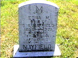 Edna M. <I>Hall</I> Mayfield 