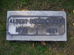 Albert Duncan Boyd 