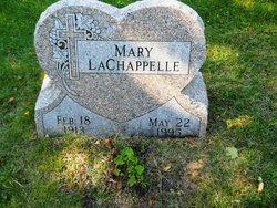 Mary E. <I>Kehoe</I> LaChappelle 