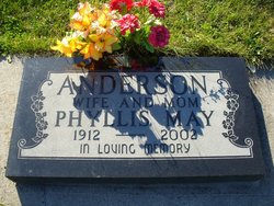 Phyllis May <I>Atherton</I> Anderson 