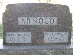 Ethel <I>Edwards</I> Arnold 