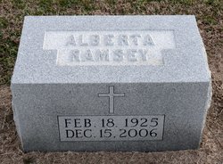 Alberta <I>Allen</I> Ramsey 