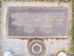 Virginia <I>Clay</I> Brinkley 