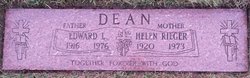 Helen E. <I>Rieger</I> Dean 