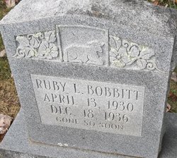 Ruby Lessie Bobbitt 