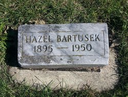 Hazel E <I>Baker</I> Bartusek 