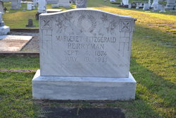 Margaret <I>Fitzgerald</I> Perryman 