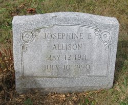 Josephine Elizabeth <I>Acker</I> Allison 