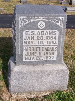 Harriet Emma <I>Anderson</I> Adams 