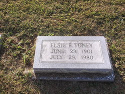 Elsie B <I>Thomas</I> Toney 