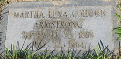 Martha Lena <I>Cohoon</I> Armstrong 