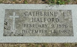 Catherine <I>O'Leary</I> Halford 