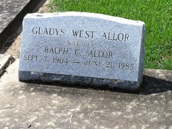 Gladys <I>West</I> Allor 