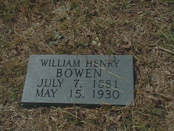 William Henry “Bill” Bowen 