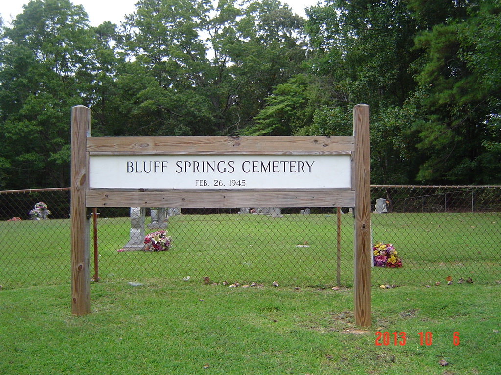 Bluff Springs Church Cemetery