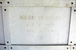 Hulda <I>Cohn</I> Behrendt 