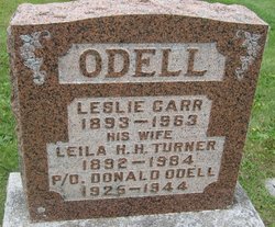 Leila H H <I>Turner</I> Odell 