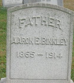 Aaron E Binkley 
