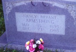 Nancy <I>Bryant</I> Armstrong 