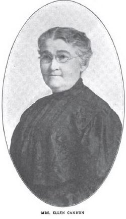 Ellen E. <I>McShane</I> Cannon 
